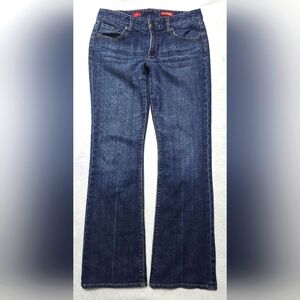 Express Jeans Size 6 6R Low-rise Denim Pants MIA Boot Cut Leg Flare Fit Stretch